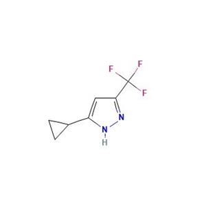 5-环丙基-3-(三氟甲基)-1H-吡唑,5-Cyclopropyl-3-(trifluoromethyl)-1H-pyrazole