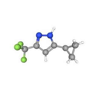 5-环丙基-3-(三氟甲基)-1H-吡唑,5-Cyclopropyl-3-(trifluoromethyl)-1H-pyrazole