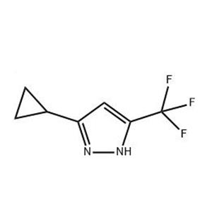 5-环丙基-3-(三氟甲基)-1H-吡唑,5-Cyclopropyl-3-(trifluoromethyl)-1H-pyrazole