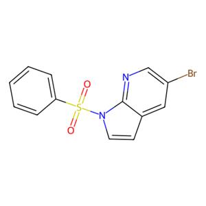 aladdin 阿拉丁 B165335 1-(苯磺酰)-5-溴-1H-吡咯并[2,3-b]吡啶 1001070-33-2 98%