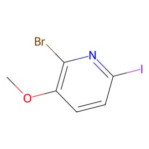 aladdin 阿拉丁 B169549 2-溴-6-碘-3-甲氧基吡啶 321535-37-9 97%