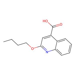 2-丁基喹啉-4-羧酸,2-Butoxyquinoline-4-carboxylic acid