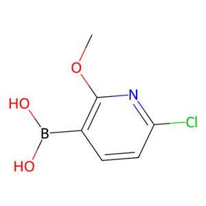 aladdin 阿拉丁 C165742 (6-氯-2-甲氧基-3-吡啶基)硼酸(含有数量不等的酸酐) 1072946-50-9 96%