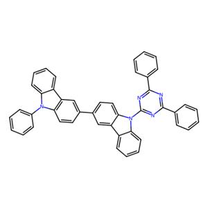 aladdin 阿拉丁 D493807 9-(4,6-二苯基-1,3,5-三嗪-2-基)-9'-苯基-3,3'-双-9氢咔唑 1266389-01-8 99%