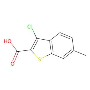 aladdin 阿拉丁 C169743 3-氯-6-甲基苯并[b]噻吩-2-羧酸 34576-96-0 97%