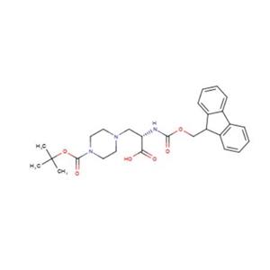 aladdin 阿拉丁 S588684 (S)-3-(4-Boc-哌嗪-1-基)-2-(Fmoc-氨基)丙酸 313052-20-9 98%
