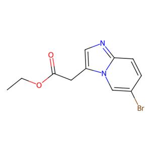 2-(6-溴-咪唑并[1,2-a]吡啶-3-基)乙酸乙酯,Ethyl 2-(6-bromo-imidazo[1,2-a]pyridin-3-yl)acetate