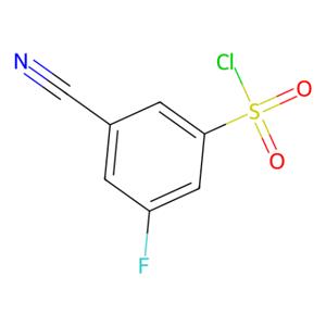 3-氰基-5-氟苯-1-磺酰氯,3-Cyano-5-fluorobenzene-1-sulfonyl chloride
