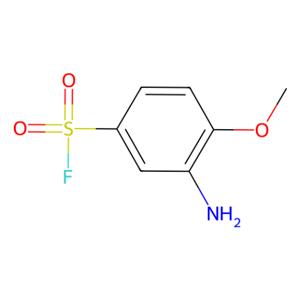 3-氨基-4-甲氧基苯-1-磺酰氟,3-Amino-4-methoxybenzene-1-sulfonyl fluoride
