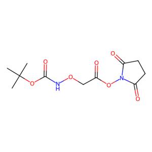 [(叔丁氧羰基)氨基氧]乙酸N-琥珀酰亚胺酯,N-Succinimidyl [(tert-Butoxycarbonyl)aminooxy]acetate