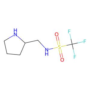 aladdin 阿拉丁 S195051 N-[(2S)-2-吡咯烷甲基]-三氟甲磺酰胺 782495-18-5 95%