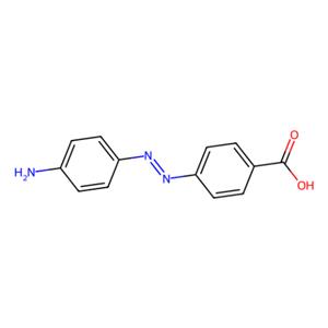 aladdin 阿拉丁 A589904 4-((4-氨基苯基)二氮烯基)苯甲酸 6925-48-0 97%