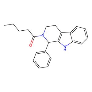 aladdin 阿拉丁 P404939 1-[1-苯基-3,4-二氢-1H-吡啶并[3,4-b]吲哚-2(9H)-基]戊烷-1-酮 334939-35-4 98%