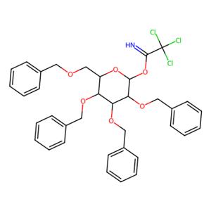 2,3,4,6-四-O-苄基-α-D-吡喃葡萄糖基三氯乙酰亚胺酯,2,3,4,6-Tetra-O-benzyl-α-D-glucopyranosyl trichloroacetimidate