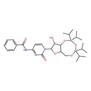 aladdin 阿拉丁 N348638 N4-苄基-3'，5'-O-（1,1,3,3-四异丙基-1,3-二硅氧烷二基）胞苷 69304-43-4 97%