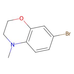 aladdin 阿拉丁 B343243 7-溴-3,4-二氢-4-甲基-2H-1,4-苯并恶嗪 154264-95-6 97%