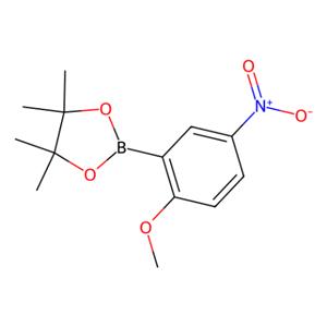 aladdin 阿拉丁 M589857 2-(2-甲氧基-5-硝基苯基)-4,4,5,5-四甲基-1,3,2-二氧硼杂环戊烷 677746-34-8 98%