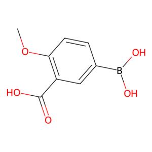 3-羧基-4-甲氧基苯硼酸(含有数量不等的酸酐),5-Borono-2-methoxybenzoic acid(contains varying amounts of Anhydride)