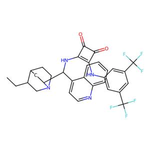 3-[[3,5-二(三氟甲基)苯基]氨基]-4-[[(9R)-10,11-二氫-9-金雞寧]氨基]-3-環(huán)丁烯-1,2-二酮,3-[[3,5-Bis(trifluoromethyl)phenyl]amino]-4-[[(9R)-10,11-dihydrocinchonan-9-yl]amino]-3-cyclobutene-1,2-dione