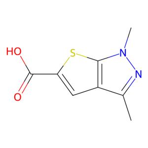 aladdin 阿拉丁 D138559 1,3-二甲基-1H-噻吩[2,3-C]吡唑-5-甲酸 25252-46-4 ≥95%