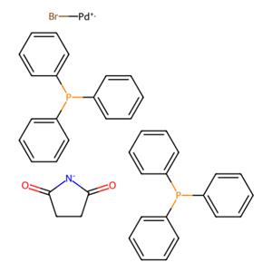 aladdin 阿拉丁 B301185 反式-溴(N-琥珀酰亚胺基)双(三苯基膦)钯(II) 251567-28-9 ≧95%