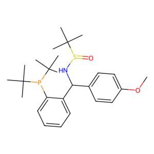 aladdin 阿拉丁 S398893 [S(R)]-N-[(S)-(4-甲氧基苯基)[2-(二叔丁基膦)苯基]甲基]-2-叔丁基亚磺酰胺 2561513-53-7 ≥95%