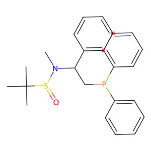 aladdin 阿拉丁 S398915 [S(R)]-N-[(1S)-2-(二苯基膦)-1-苯基乙基]-N-甲基-2-叔丁基亚磺酰胺 1824731-37-4 ≥95%