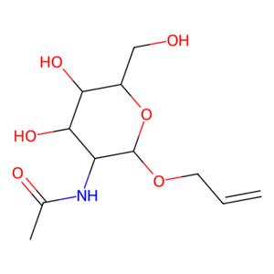 烯丙基 2-乙酰氨基-2-脱氧-a-D-吡喃葡萄糖苷,Allyl 2-acetamido-2-deoxy-a-D-glucopyranoside
