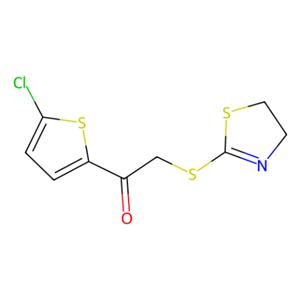 1-(5-氯-2-噻吩基))-2-[(4,5-二氢-2-噻唑基)硫基]-乙酮,WAY-607584