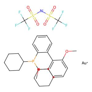 aladdin 阿拉丁 B283213 双（三氟甲磺酰基）酰亚胺（2-二环己基膦基-2''，6''-二甲氧基-1,1''-联苯）金（I） 1121960-90-4 98%