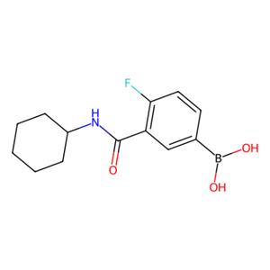 aladdin 阿拉丁 B301428 3-(环己基氨甲酰基)-4-氟苯基硼酸   (含有数量不等的酸酐) 874219-24-6 ≧95%