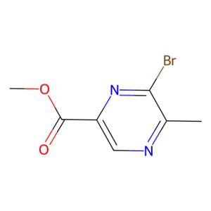 aladdin 阿拉丁 M586476 6-溴-5-甲基吡嗪-2-甲酸甲酯 1166827-91-3 97%