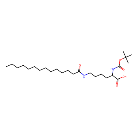 Nα-叔丁氧羰基-Nε-十四酰-L-賴氨酸,Nα-tert-Butoxycarbonyl-Nε-tetradecanoyl-L-lysine