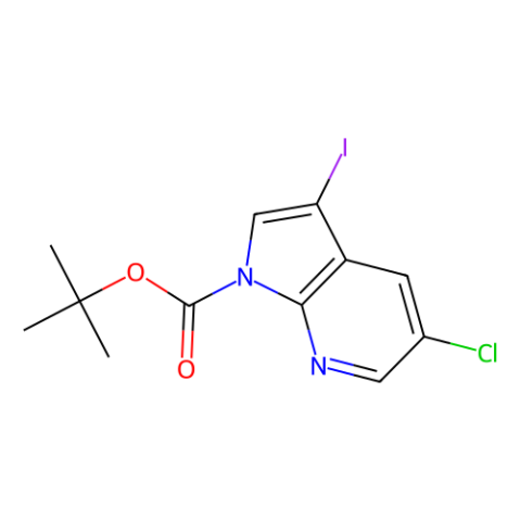 5-氯-3-碘-吡咯并[2,3-b]吡啶-1-甲酸叔丁酯,5-Chloro-3-iodo-pyrrolo[2,3-b]pyridine-1-carboxylic acid tert-butyl ester