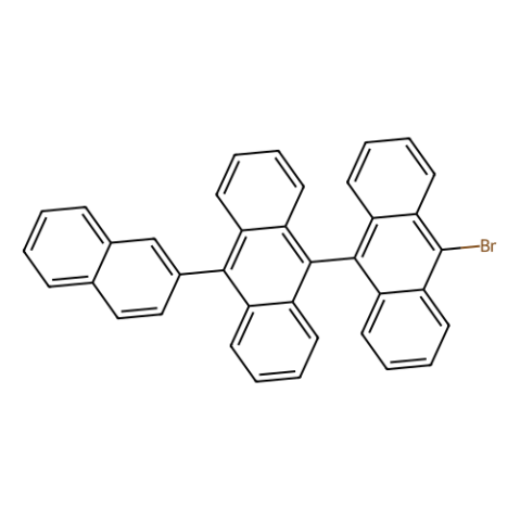 10-溴-10'-(2-萘基)-9,9'-联蒽,10-Bromo-10'-(2-naphthyl)-9,9'-bianthracene