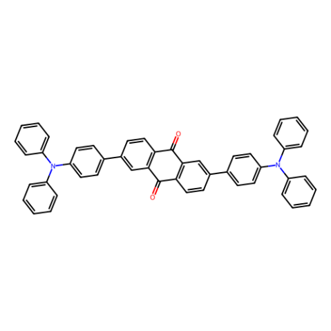 2,6-双[4-二苯胺基苯基]-9,10-蒽醌,2,6-bis[4-(diphenylamino)phenyl]- 9,10-Anthracenedione