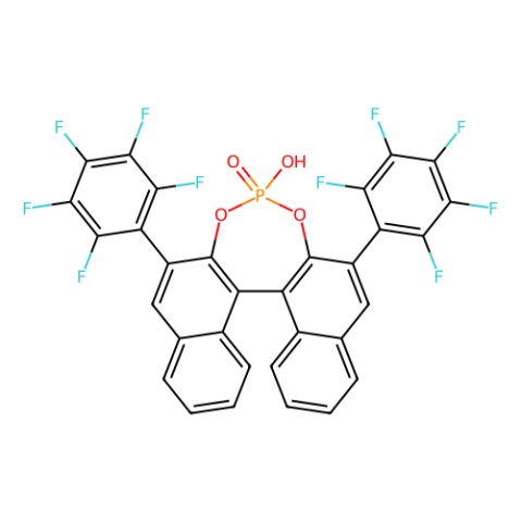 (11bS)-4-羥基-2,6-雙[2,3,4,5,6-五氟苯基] -4-氧化物-二萘并[2,1-d：1,2-f] [1,3, 2]二氧雜磷,(11bS)-4-Hydroxy-2,6-bis[2,3,4,5,6-pentafluorophenyl]-4-oxide-dinaphtho[2,1-d:1,2-f][1,3, 2]dioxaphosphepin