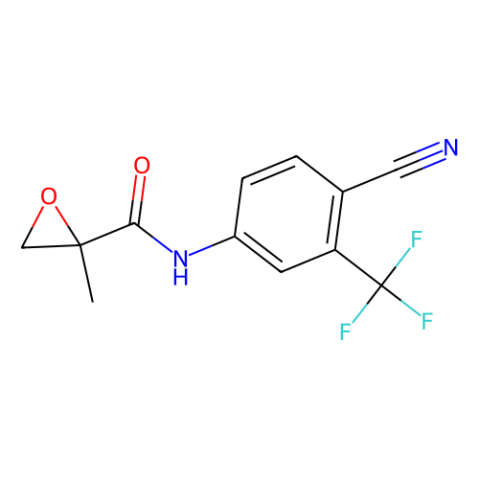 N-[4-氰基-3-(三氟甲基)苯基]-2-甲基环氧乙烷-2-甲酰胺,N-[4-Cyano-3-(trifluoromethyl)phenyl]-2-methyloxirane-2-carboxamide