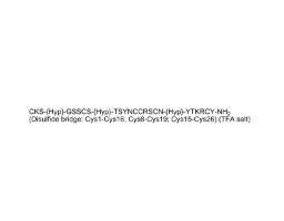 ω-Conotoxin GVIA TFA,ω-Conotoxin GVIA TFA