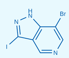 7-溴-3-碘-1H-吡唑并[4,3-c]吡啶,7-Bromo-3-iodo-1H-pyrazolo[4,3-c]pyridine