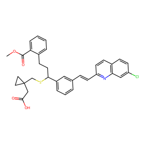 2'-去（1-羥基-1-甲基乙基）-2'-甲基羧基孟魯司特,2′-Des(1-hydroxy-1-methylethyl)-2′-methycarboxy montelukast