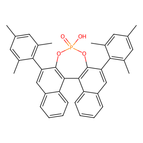 (R)-3,3'-双(2,4,6-三甲基苯基)-1,1'-联萘酚磷酸酯,(R)-3,3'-Bis(2,4,6-trimethylphenyl)-1,1'-binaphthyl-2,2'-diyl Hydrogenphosphate