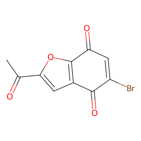 2-乙酰基-5-溴-4,7-二氢-1-苯并呋喃-4,7-二酮,2-acetyl-5-bromo-4,7-dihydro-1-benzofuran-4,7-dione