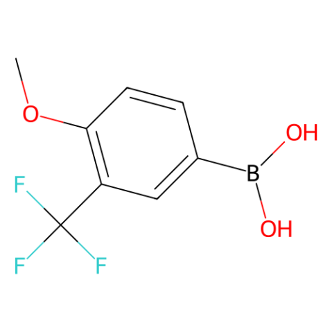 4-甲氧基-3-三氟甲基苯硼酸 (含有数量不等的酸酐),4-Methoxy-3-(trifluoromethyl)phenylboronic Acid (contains varying amounts of Anhydride)