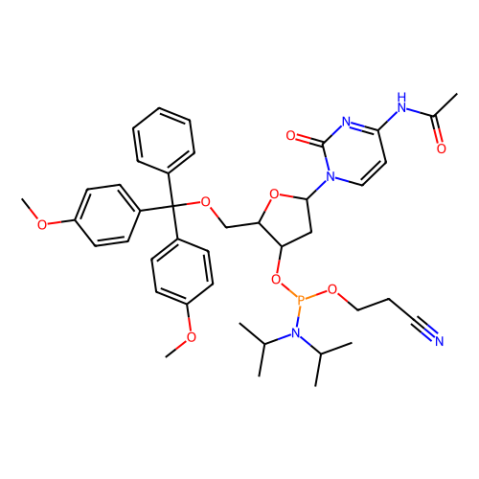 DMT-dC(ac)亚磷酰胺,DMT-dC(ac)  Phosphoramidite