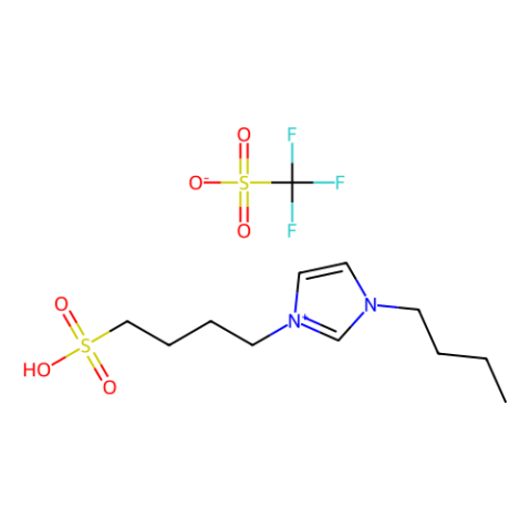 1-丁基-3-(4-磺丁基)咪唑三氟甲磺酸酯,1-Butyl-3-(4-sulfobutyl)imidazolium trifluoromethanesulfonate