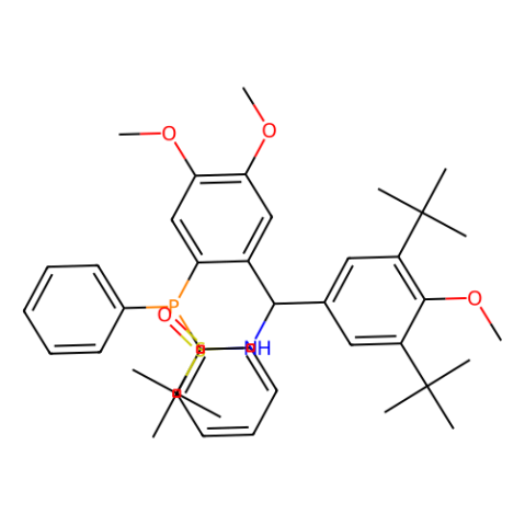 [S(R)]-N-[(R)-[3,5-雙叔丁基-4-甲氧基苯基][2-(二苯基膦)-4,5二甲氧基苯基]-2-叔丁基亞磺酰胺,[S(R)]-N-[(R)-(3,5-Di-tert-butyl-4-methoxyphenyl)[2-(diphenylphosphino)-4,5-dimethoxyphenyl]-2-methyl-2-propanesulfinamide