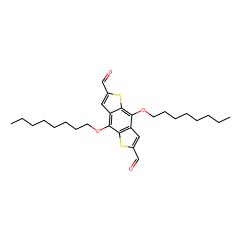 4,8-二(n-辛氧基)苯并[1,2-b:4,5-b']二噻吩-2,6-二甲醛,4,8-Bis(n-octyloxy)benzo[1,2-b:4,5-b']dithiophene-2,6-dicarbaldehyde