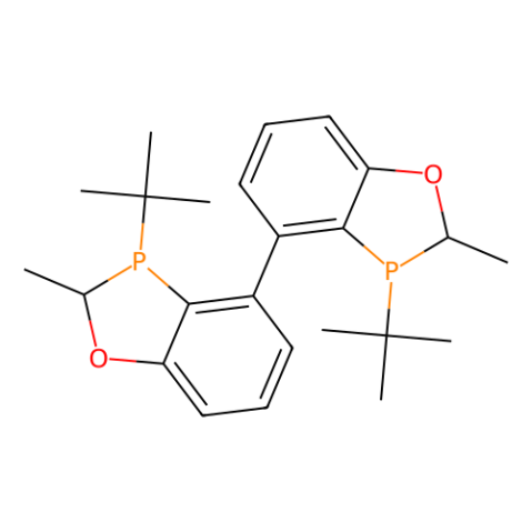 (2R,2'R,3R,3'R)-3,3'-二叔丁基-2,2'-二甲基-2,2',3,3'-四氢-4,4'-二苯并[d][1,3]氧磷杂环戊二烯,(2R,2'R,3R,3'R)-3,3'-Di-tert-butyl-2,2'-dimethyl-2,2',3,3'-tetrahydro-4,4'-bibenzo[d][1,3]oxaphosphole
