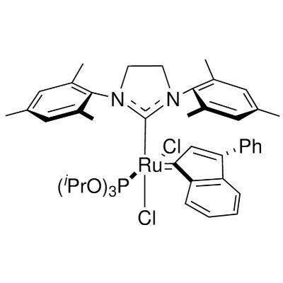 三（异丙氧基）膦（3-苯基-1H-茚-1-基）[1,3-双（2,4,6-三甲基苯基）-4,5-二氢咪唑-2-基]钌（II）二氯化物,Tri(i-propoxy)phosphine(3-phenyl-1H-inden-1-ylidene)[1,3-bis(2,4,6-trimethylphenyl)-4,5-dihydroimidazol-2-ylidene]ruthenium (II) dichloride